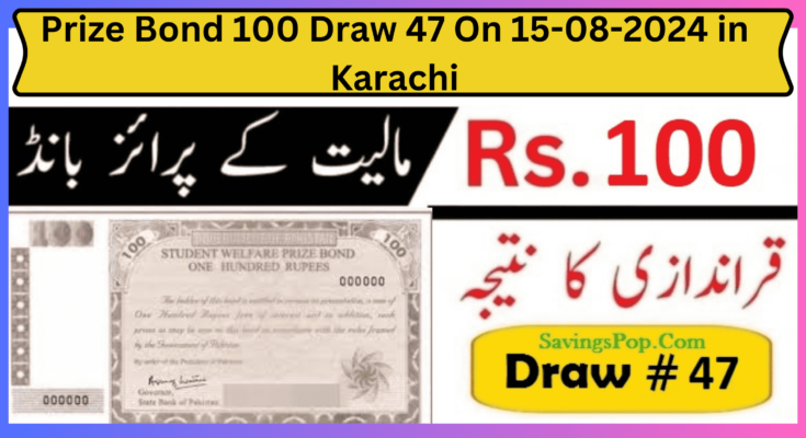 Rs 100 Prize Bond Draw 2024