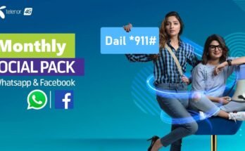 Telenor Monthly Social Pack Offer