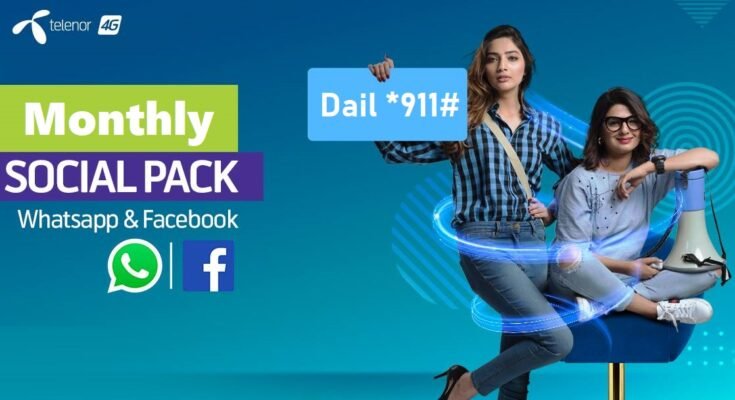 Telenor Monthly Social Pack Offer