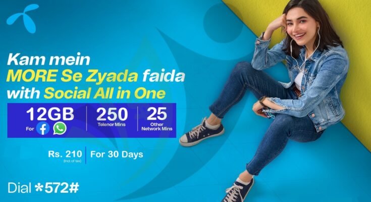 Telenor Social All-in-One Package: Stay Connected All Month Long