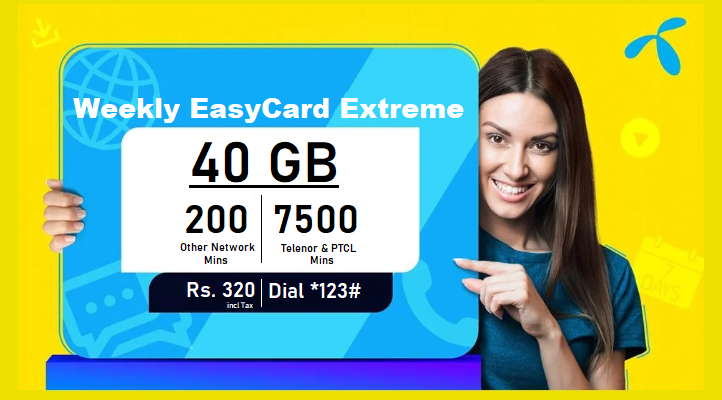 Telenor Weekly EasyCard Extreme