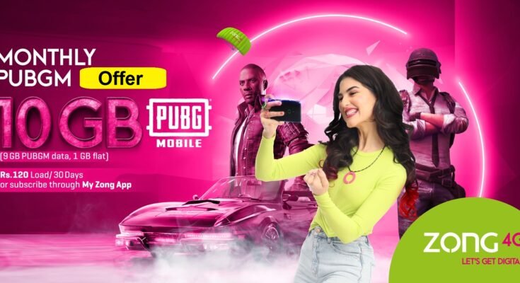 Zong Monthly PUBG Offer