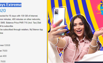 telenor 15 days extreme offer