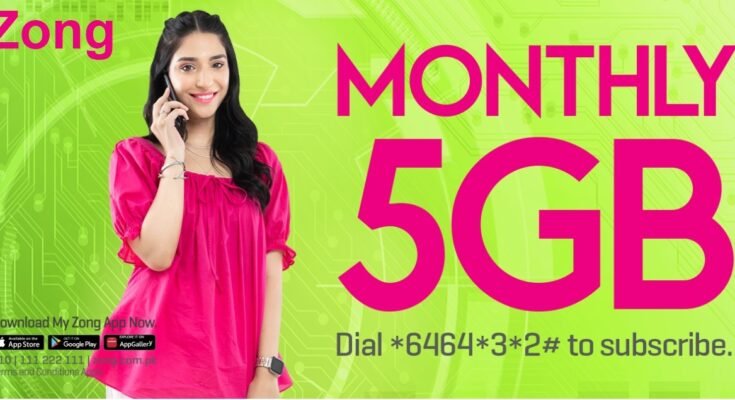 Zong Monthly 5GB Package