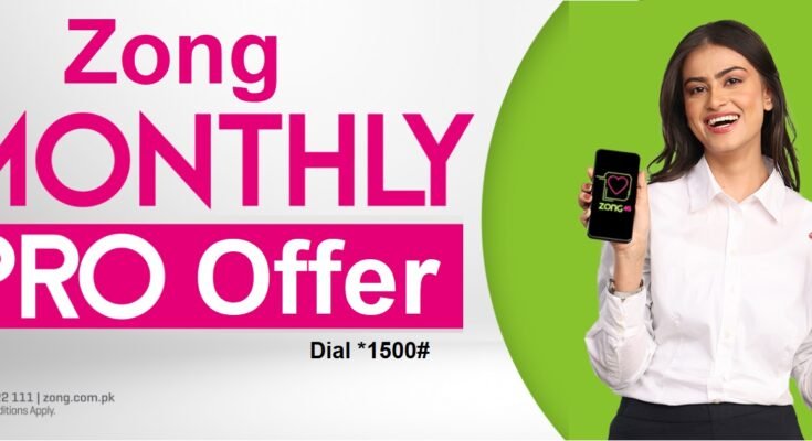 Zong Monthly Pro Offer