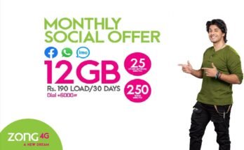 Zong Monthly Social Package