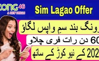 Zong Sim Lagao Offer