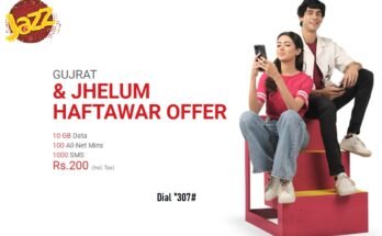 Jazz Gujrat Haftawar Offer