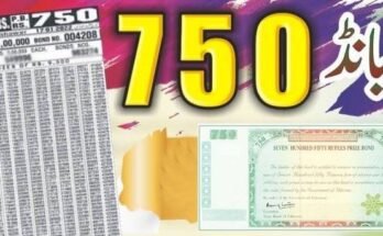 Rs 750 Prize Bond Draw no.100 Result on 15-Oct-2024 in Faisalabad