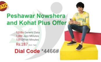 Jazz Peshawar Nowshera and Kohat Plus Offer