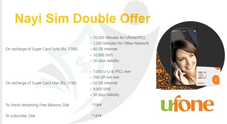 Nayi Sim Double Offer Ufone