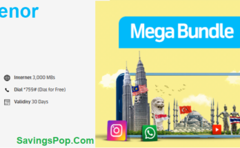 Telenor Mega Data Bundle | Thailand/ Malaysia/ Turkey/ Singapore