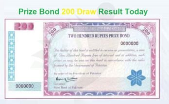 Prize Bond 200 Draw Result Today 10-Dec-2024 in Sialkot