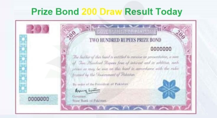 Prize Bond 200 Draw Result Today 10-Dec-2024 in Sialkot